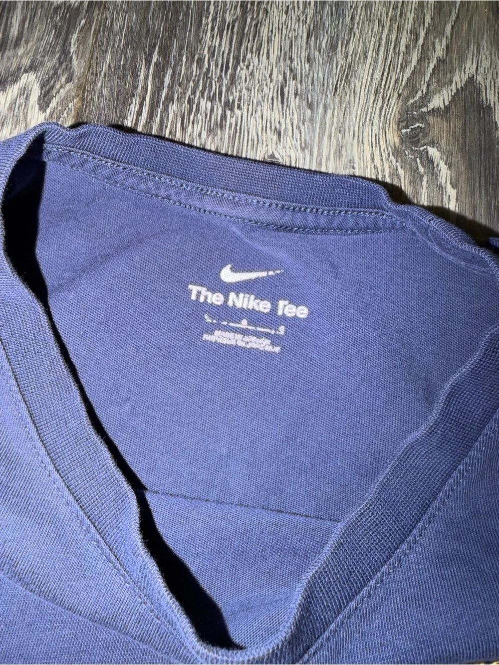Nike Basketball Crate blue t-shirt size Large